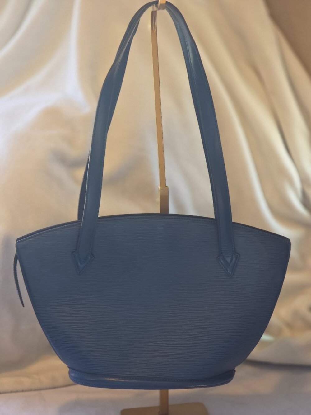 Louis Vuitton Epi Saint Jacques Shoulder Bag - Blue Epi Leather